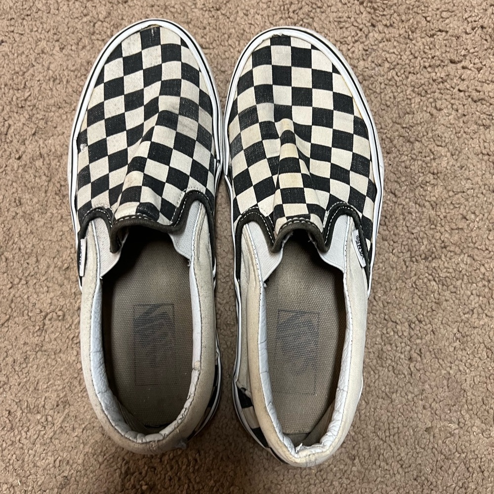 Classic Checkerboard Slip-On Vans